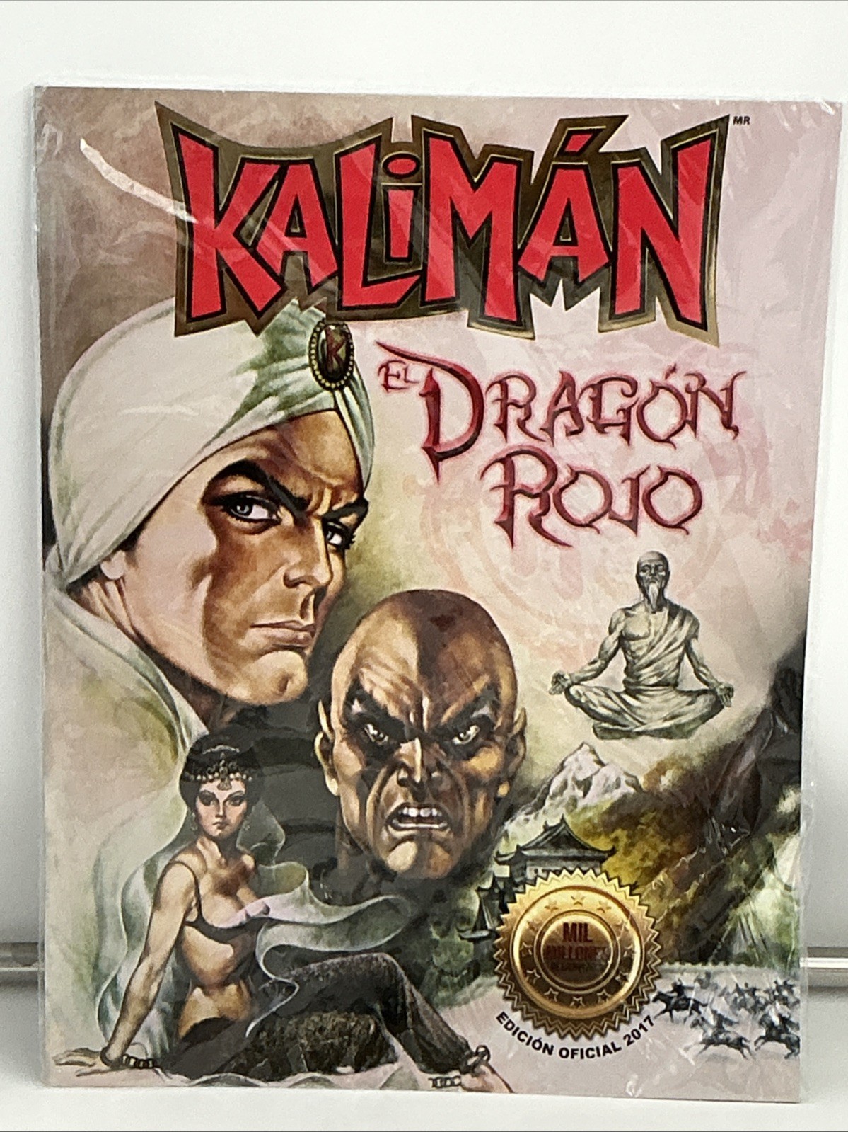KALIMAN El Hombre Increíble-El Dragón Rojo Mexican Comic: New Sealed