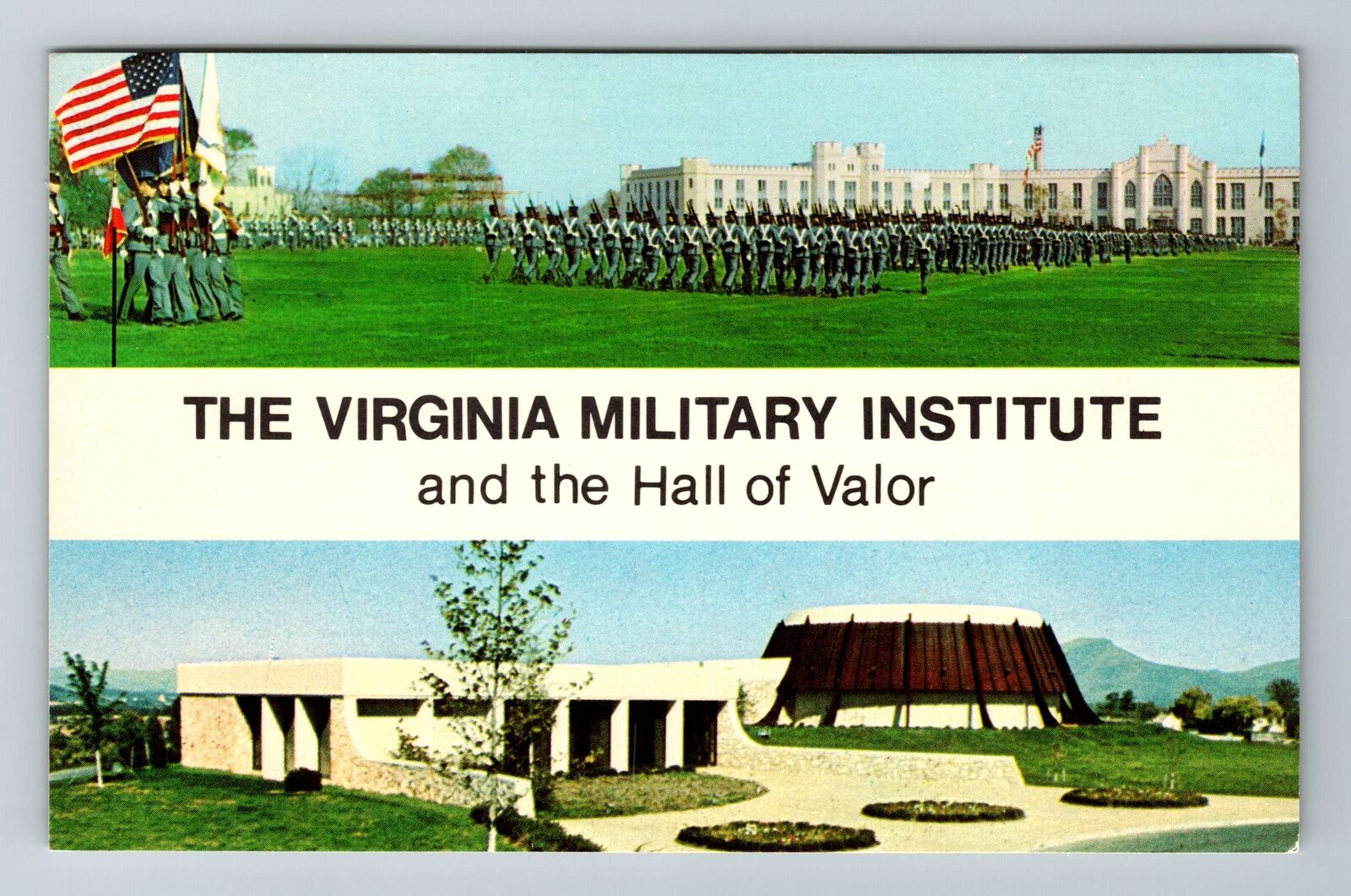 Lexington VA-Virginia, Virginia Military Institute, Antique Vintage Postcard