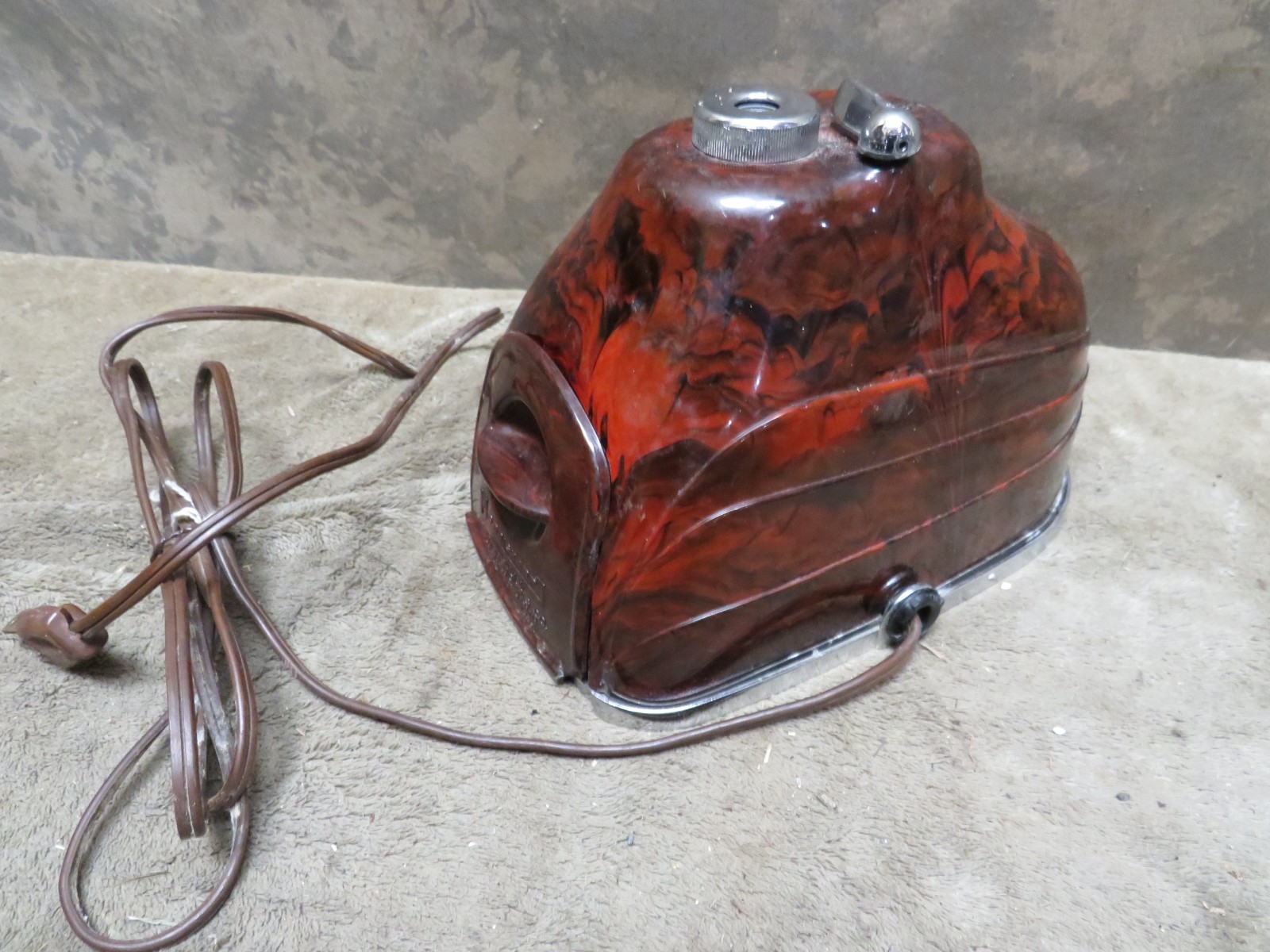Vintage MORRISHARP Bakelite Electric Pencil Sharpener Art Deco Office Runs