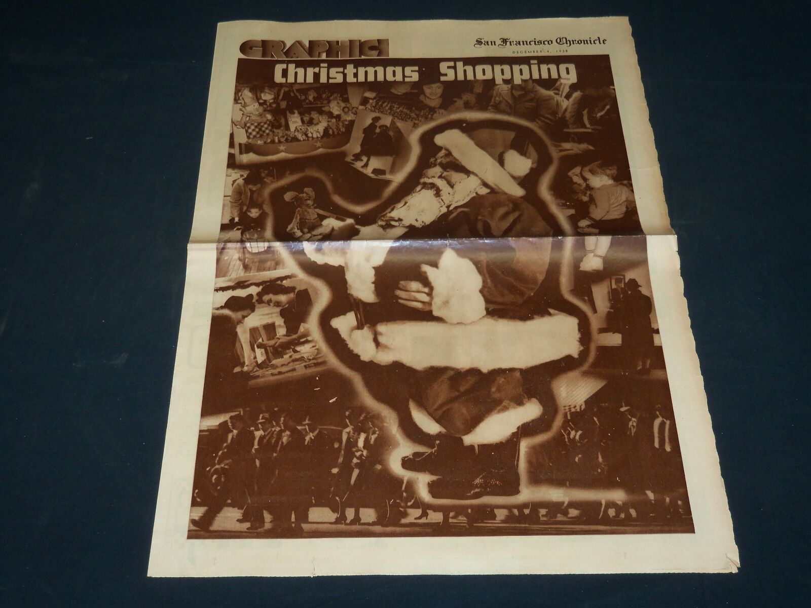 1938 DEC 4 SAN FRANCISCO CHRONICLE ROTO SECTION - CHRISTMAS SHOPPING - NP 5093