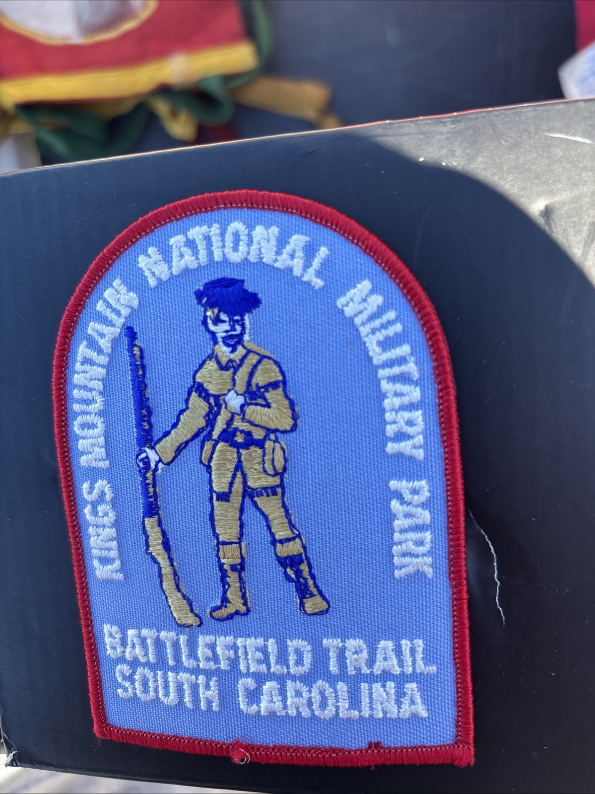 Vtg Boy Scouts Kings Mtn National  Military Park Battlefield Trail SC Patch