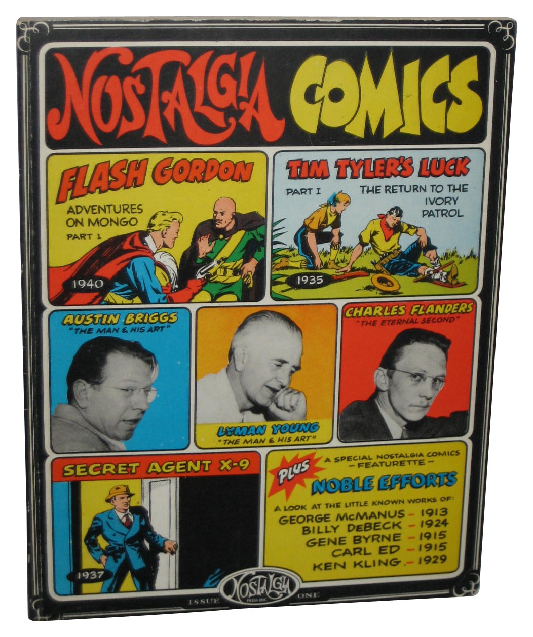 Nostalgia Comics Issue One Paperback Book