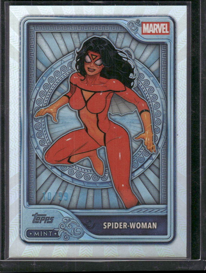 2026 Topps Marvel Mint #120 Spider-Woman Platinum /99