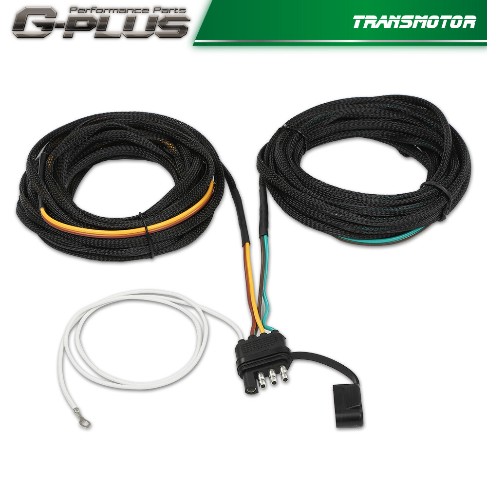 25 FT 4 Pin 5 Wire Trailer Wiring Harness Kit Wishbone for Trailer Tail Light US 25 FT 4 Pin 5 Wire Trailer Wiring Harness Kit Wishbone for Trailer Tail Light US
