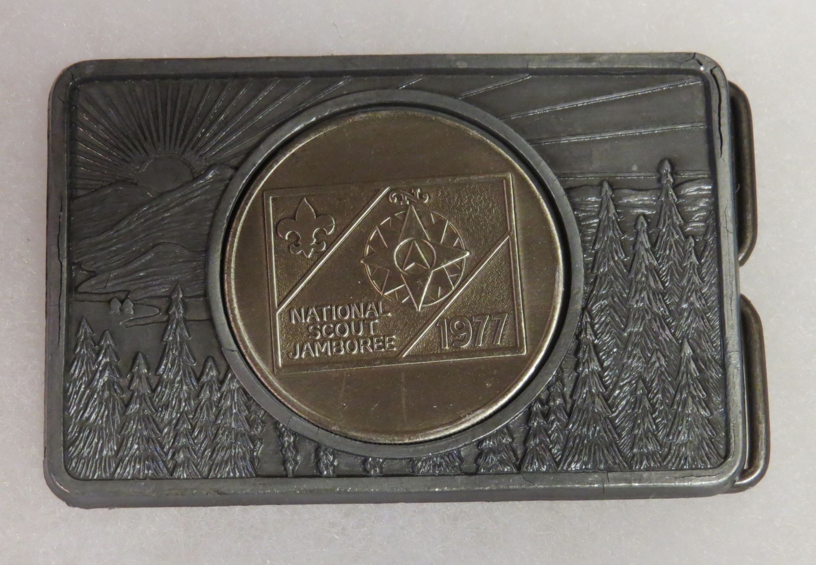 1977 National Scout Jamboree Belt Buckle [KS-169]