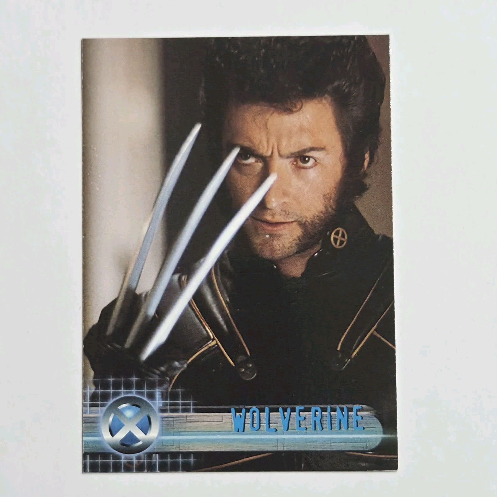 2000 Topps X-Men the Movie Wolverine Hugh Jackman Card RC Rookie Card #6