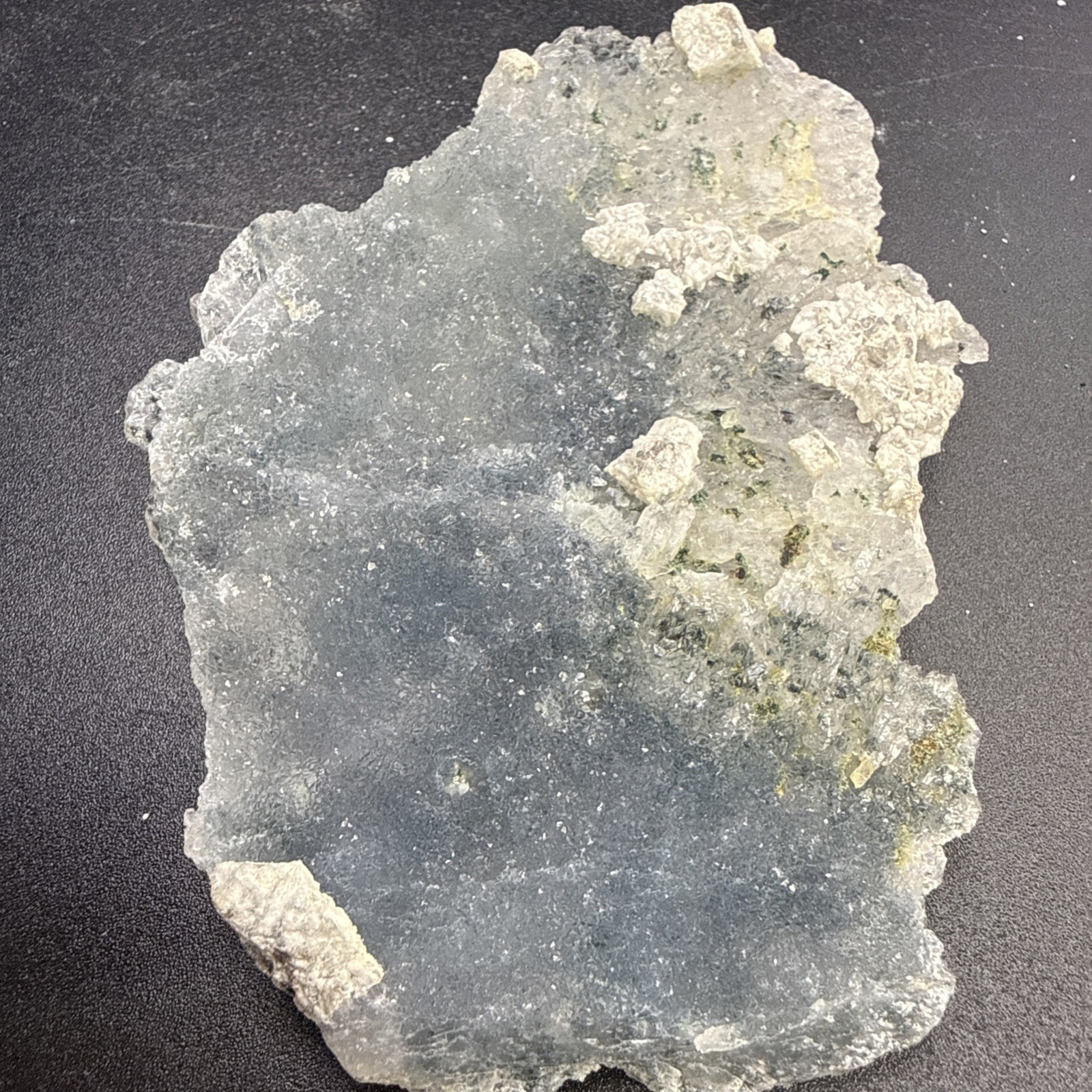  A++Natural Green & Blue Brazilian Flower Zeolite 2 Sided  Crystals, Minerals