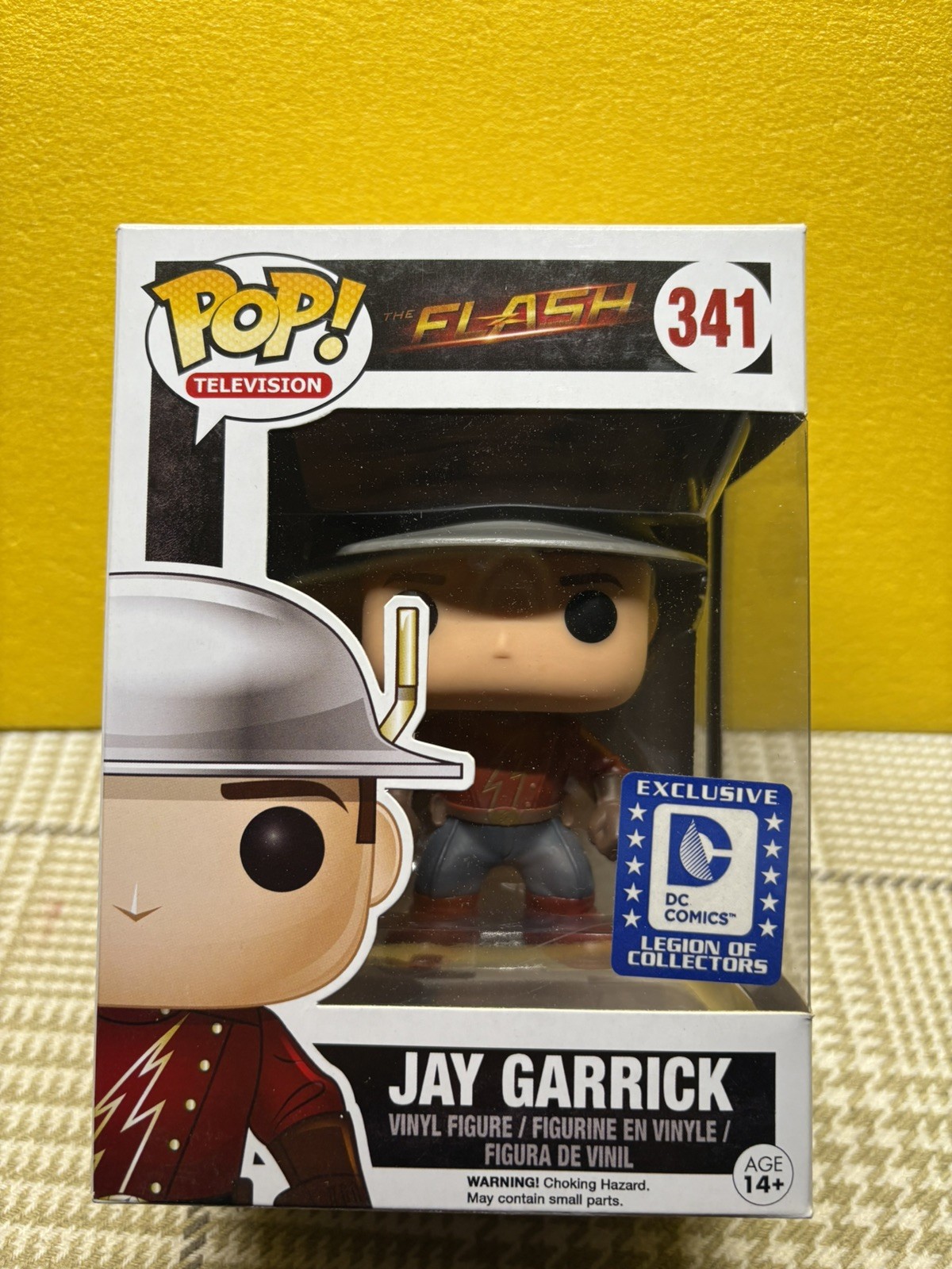 Funko Pop Jay Garrick 341 The Flash TV DC Legion Of Collectors Exclusive