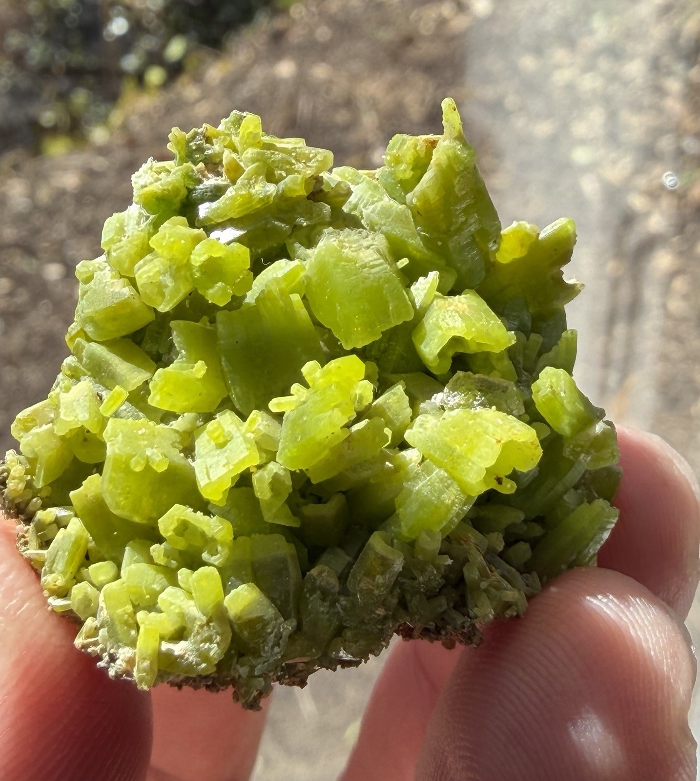 Top Pyromorphite Specimen from Daoping Mine, China, 40.60gm