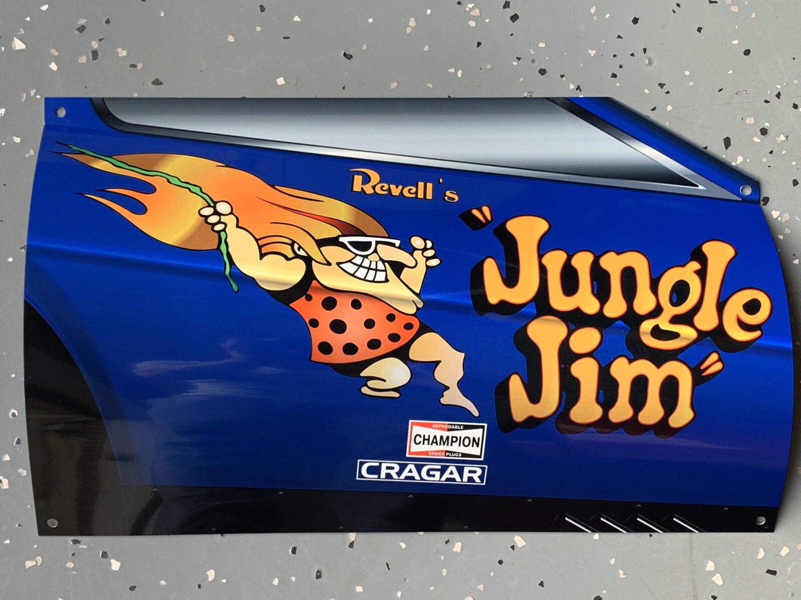 WOWJungle Jim Liberman Funny Car DRAG RACING Door Style Sign DRAGSTER WOWJungle Jim Liberman Funny Car DRAG RACING Door Style Sign DRAGSTER