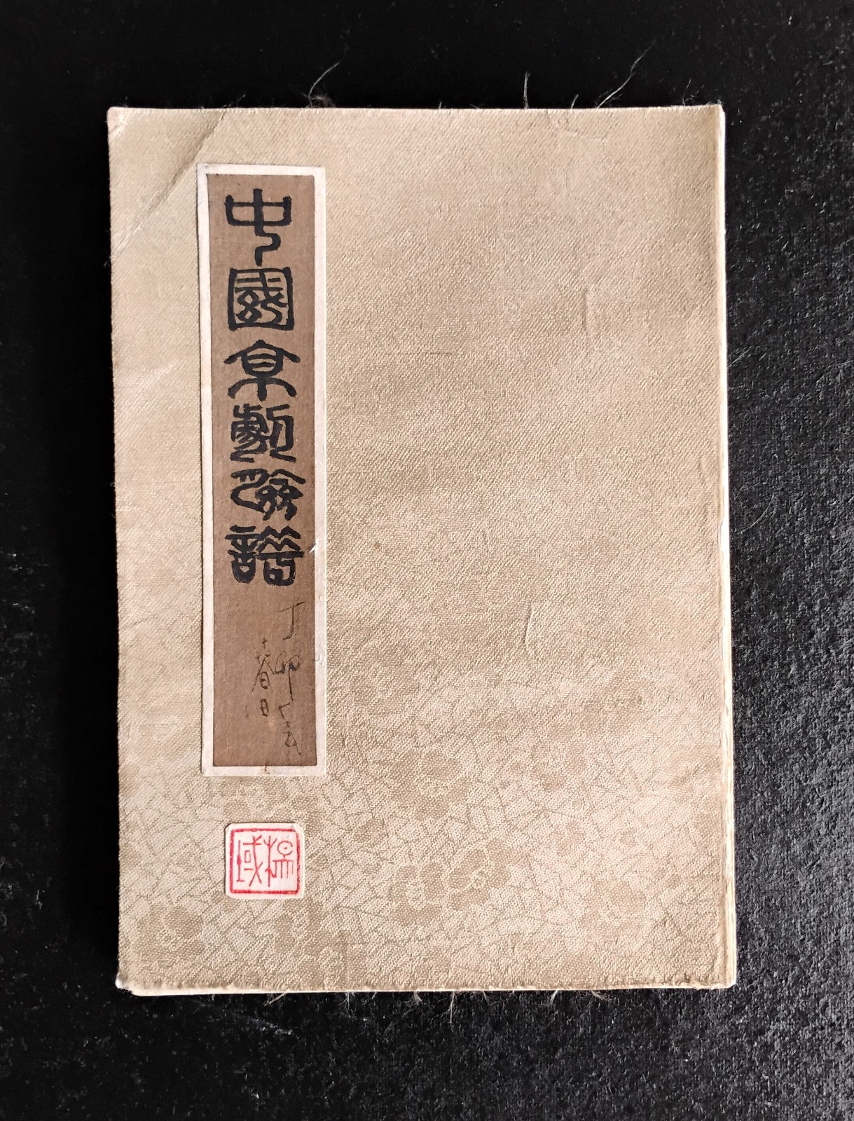 CHINESE ACCORDION BOOK ~ HAND PAINTED SILK  ~ Showcasing  Peking Opera Masks.