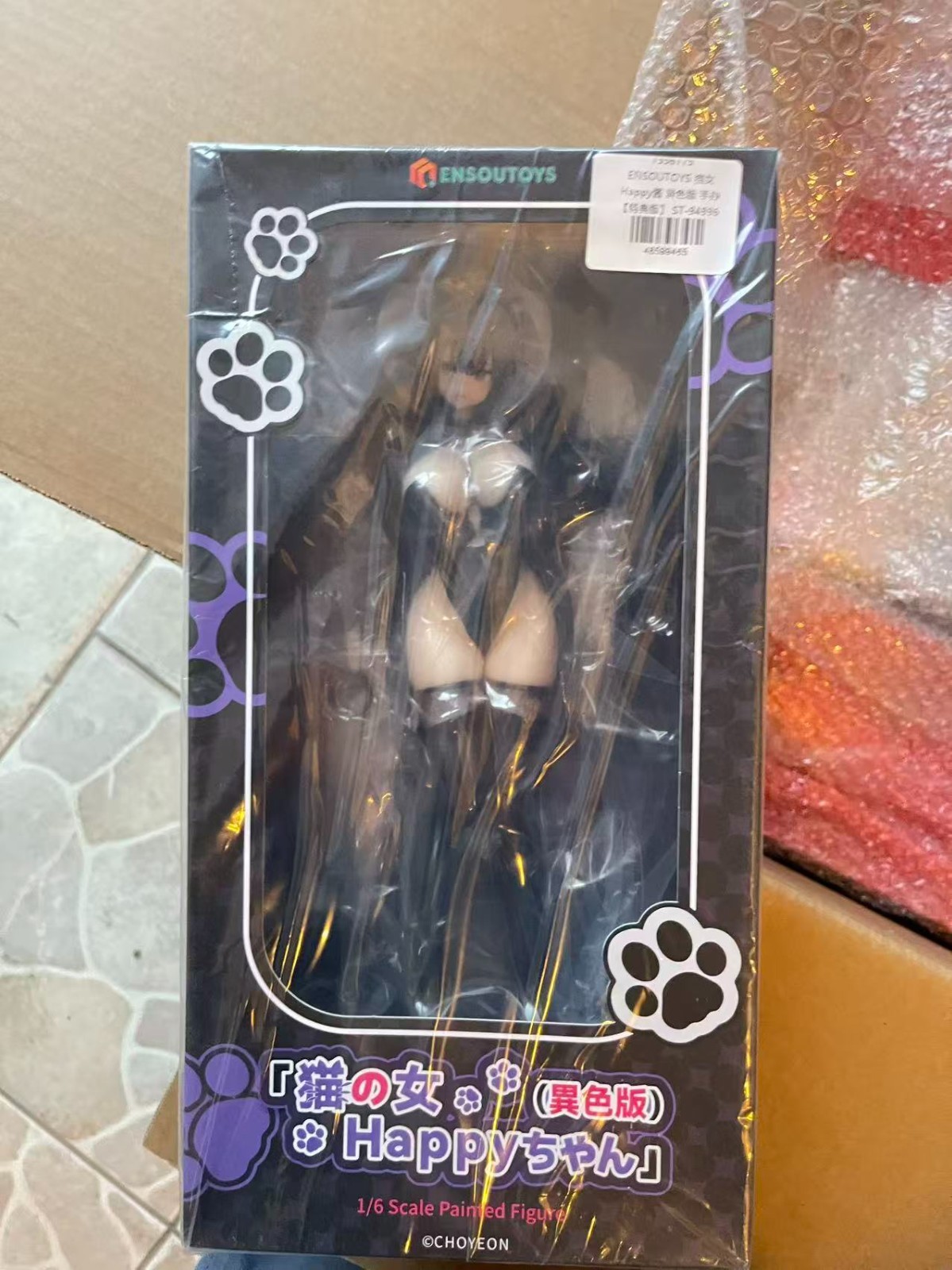 US Seller ENSOUTOYS CHOYEON Illustration Cat Girl Happy-chan 1/6 Scale Figure
