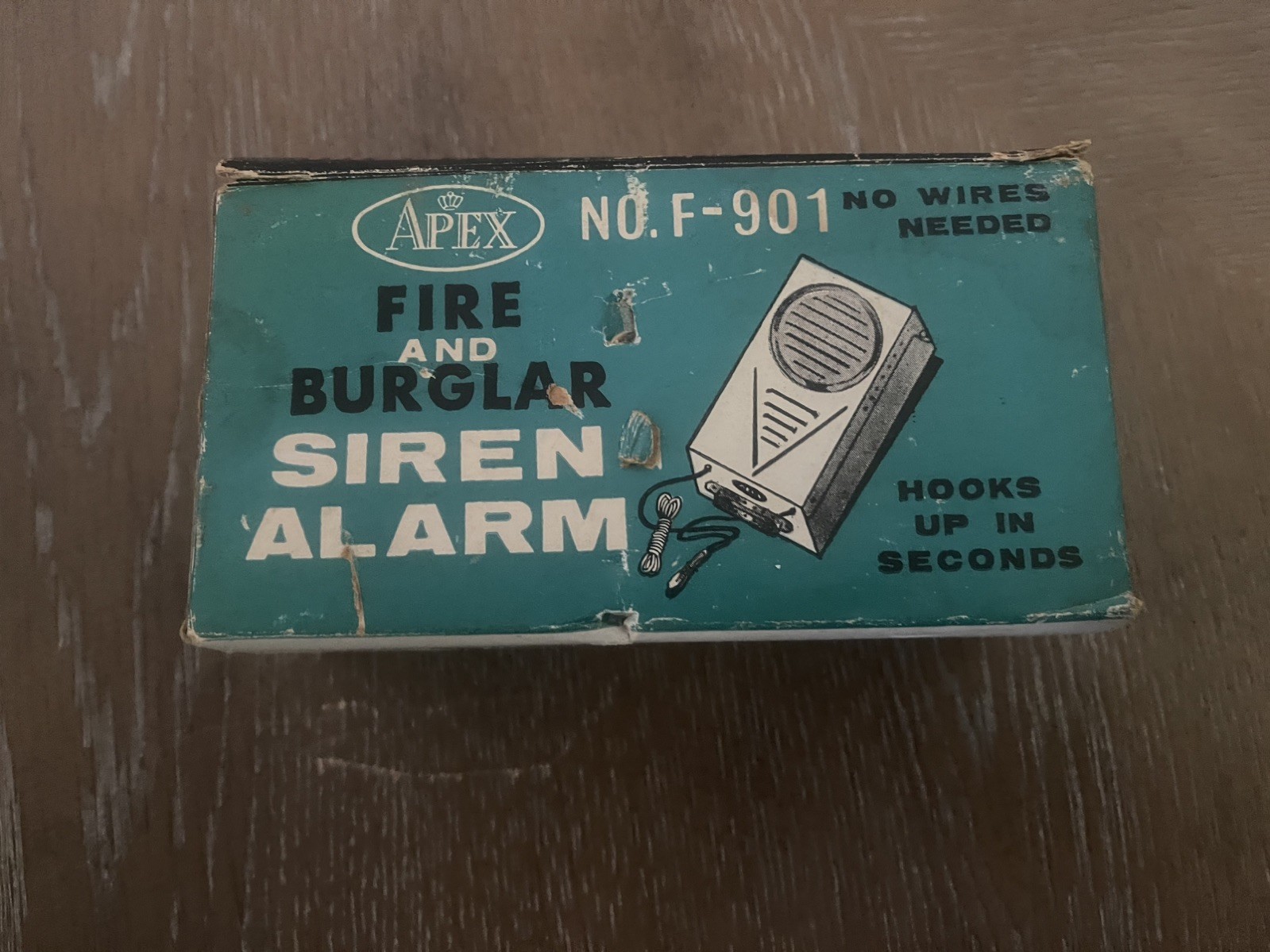 APEX NO. F-901  Vintage Siren Alarm - Vintage
