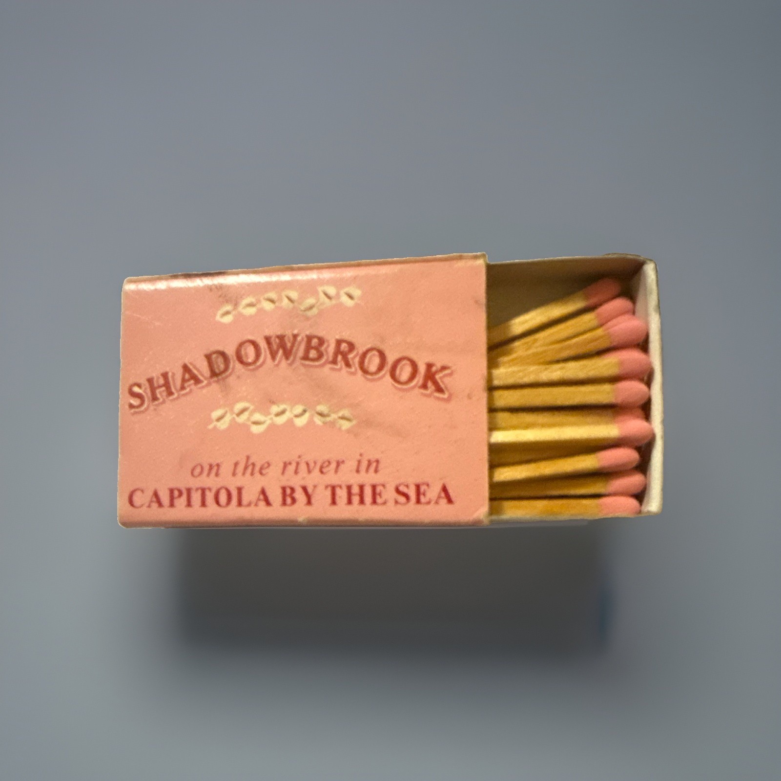 Vintage Shadowbrook Restaurant Capitola by the Sea Vintage Collectible Matchbook