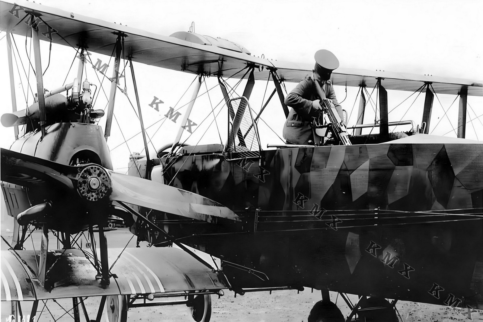 WWI German Gotha Heavy Bomber 4x6 photo