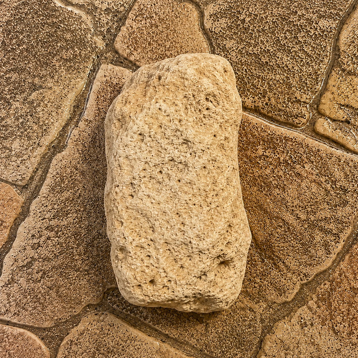 250g Holy Land Stone Jerusalem Blessed at Golgotha Tomb of Christ Christian Gift