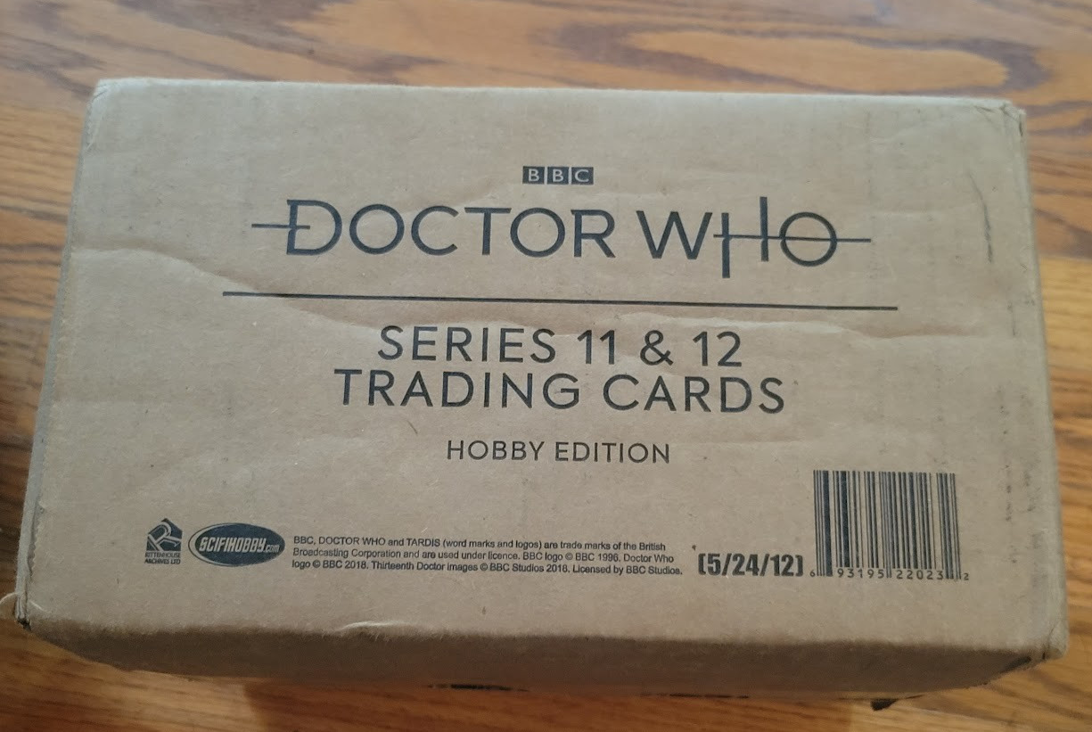 2022 Doctor Dr Who Series 11-12 factory sealed 12 box card case Hobby Edition