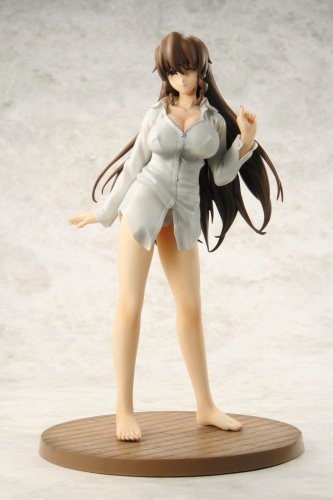 Tona-Gura Hatsune Arisaka Normal Edition White 1 8 Scale PVC Painted Figure