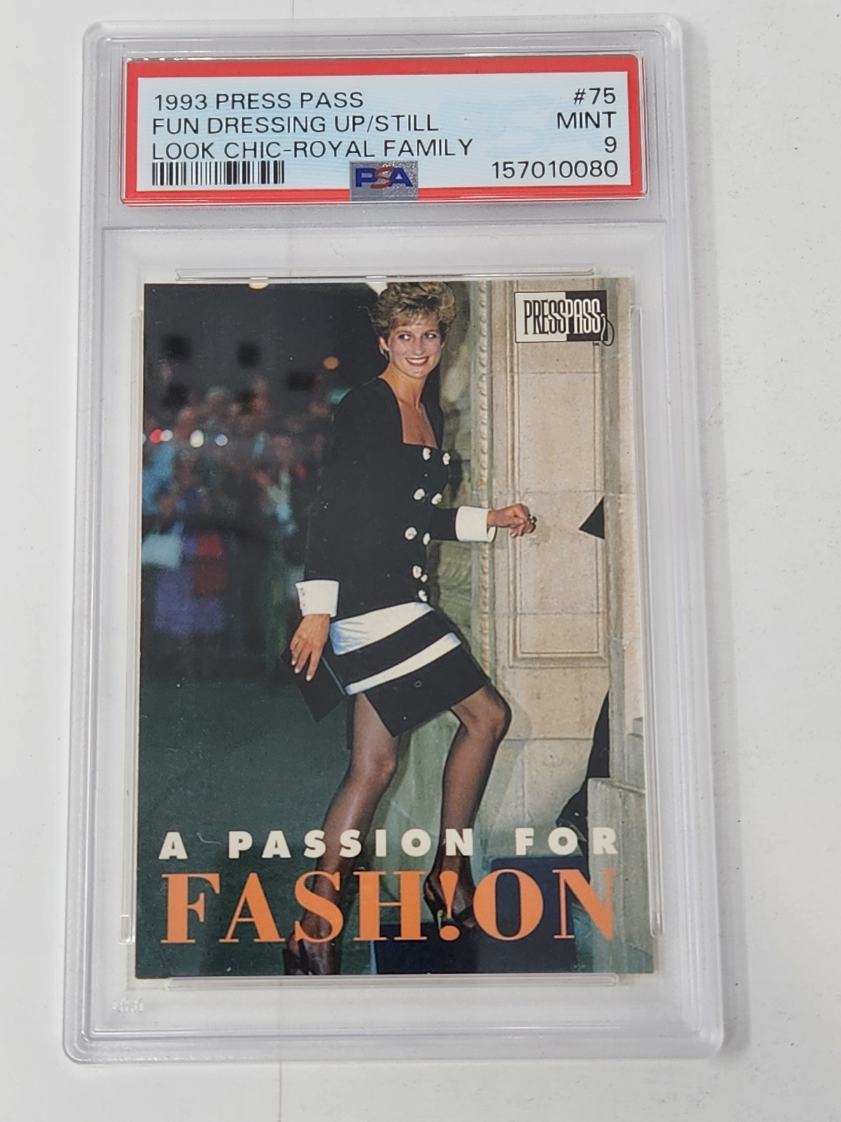 1993 Press Pass #75 Princess Diana \