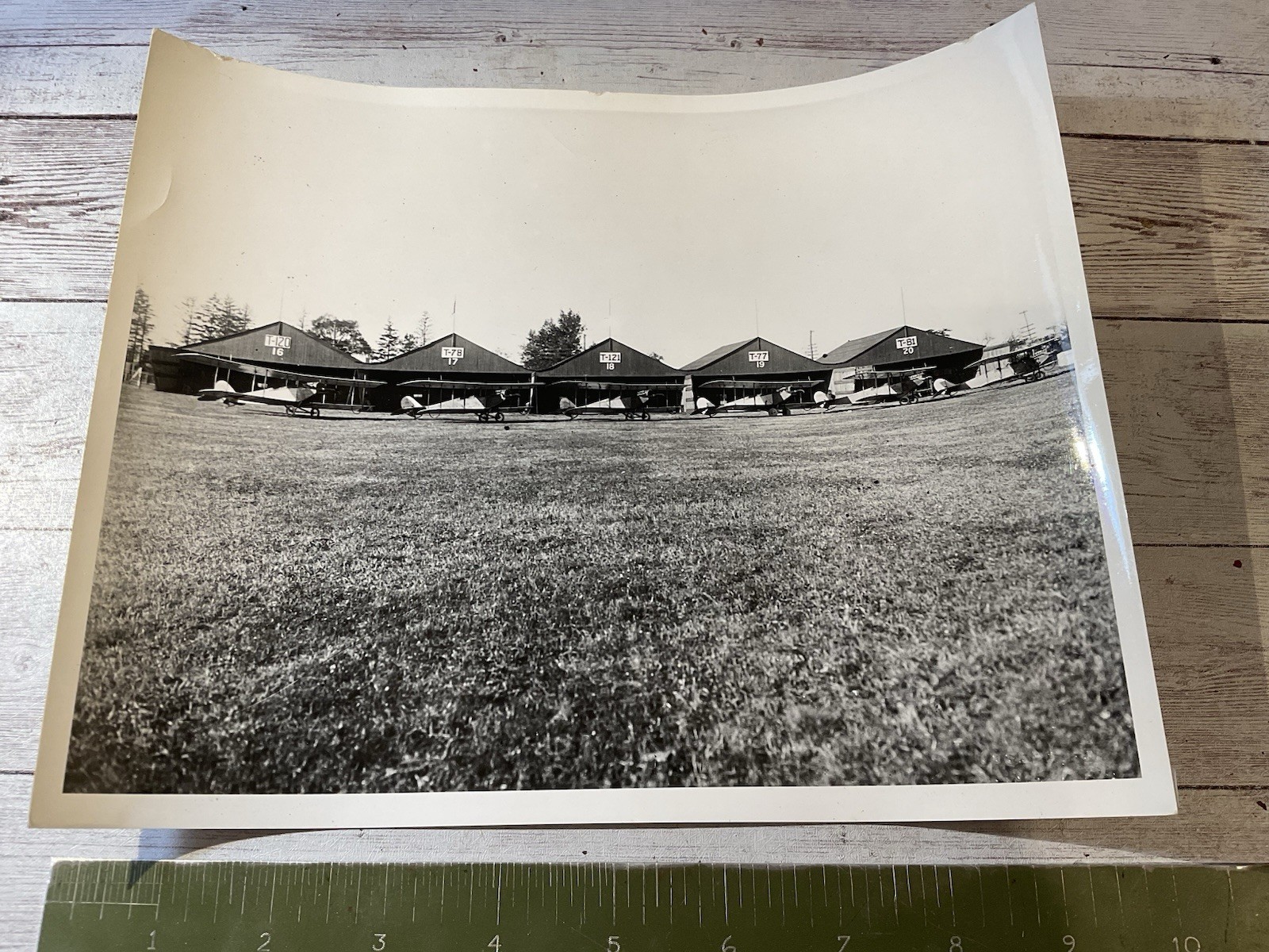 ORIG VINTAGE PHOTO HEMPSTEAD PLAINS AIRFIELD LONG ISLAND NY 1917 JN-4 AIRCRAFT