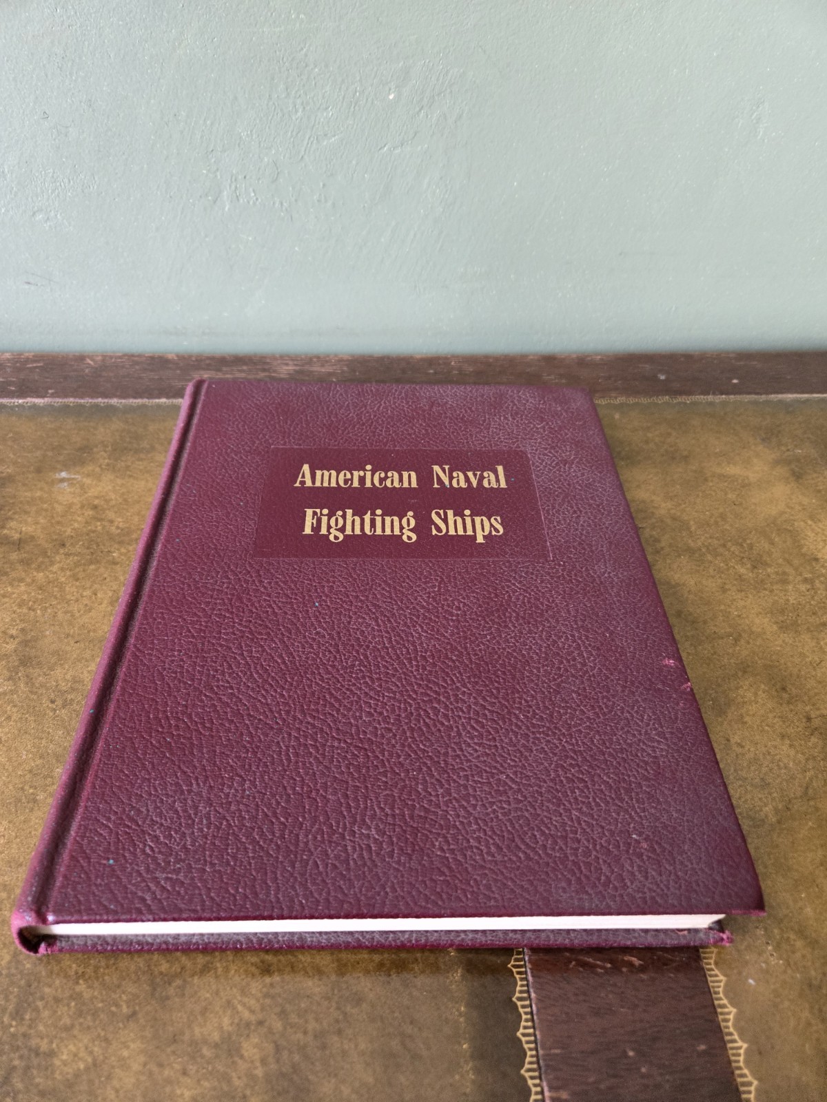 Dictionary Of American Naval Fighting Ships Volume 1 1959 Navy Department HC