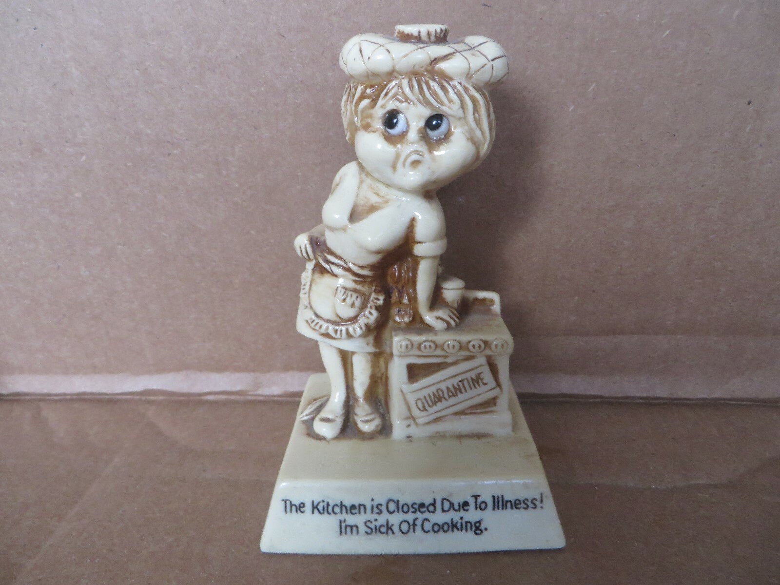Vintage 1970\'s Wallace Berries Figure Kitchen Is Closed Im Sick Of Cooking
