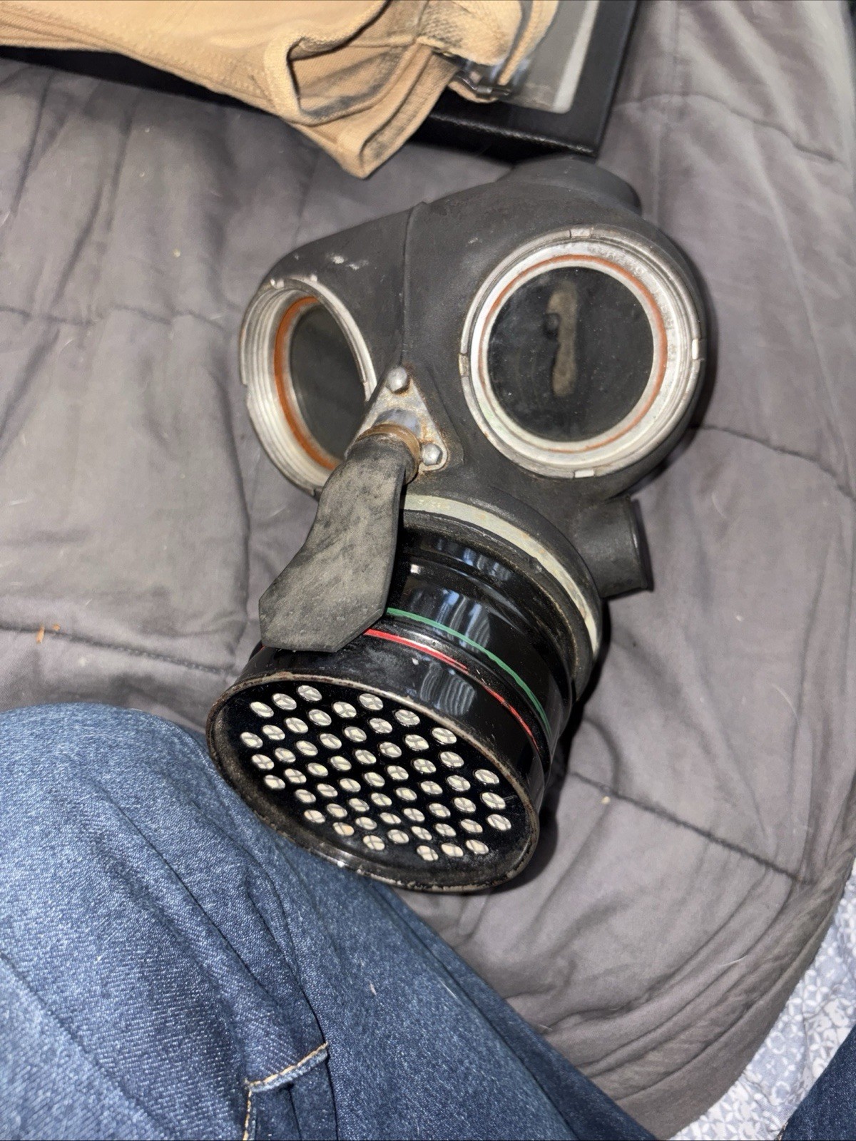 Authentic WW2 Gas Mask Authentic WW2 Gas Mask
