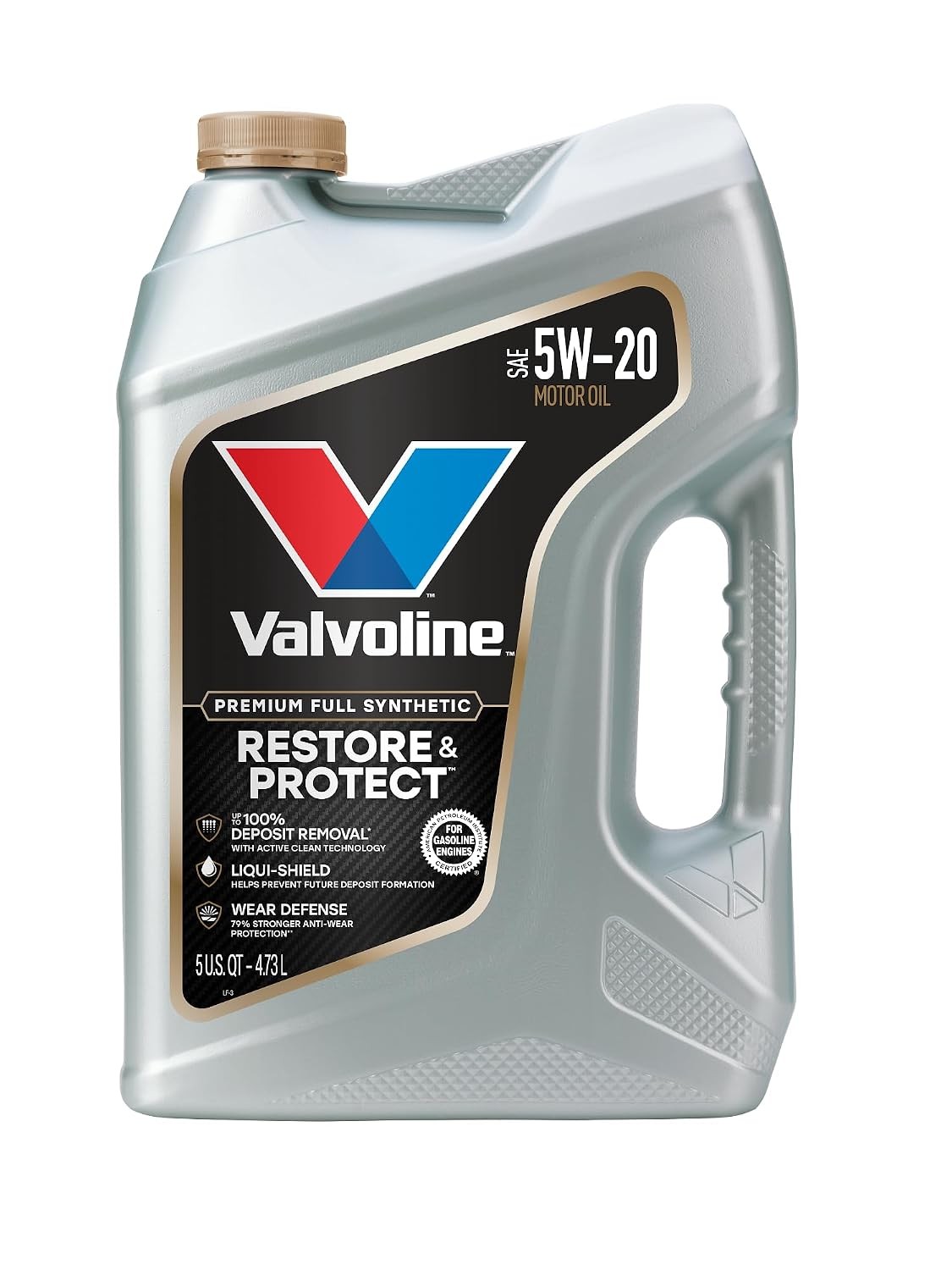 Valvoline Restore & Protect Full Synthetic 5W-20 Motor Oil 5 Quart
