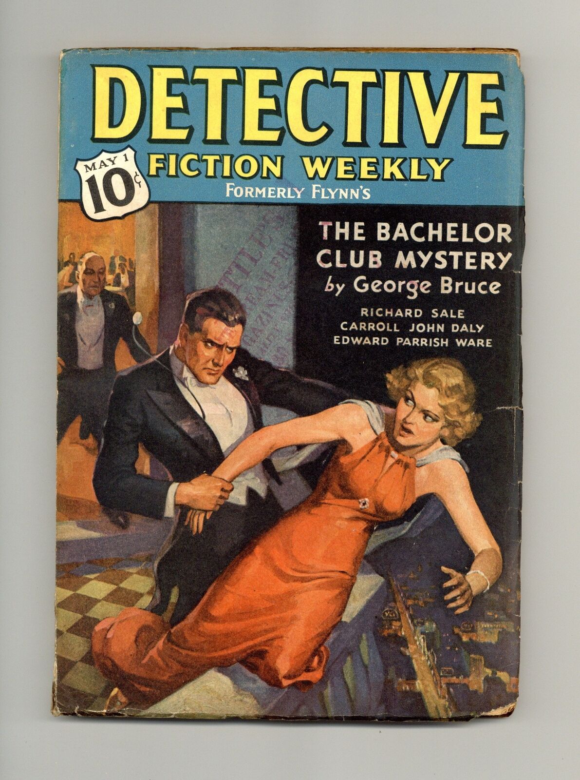 Detective Fiction Weekly Pulp May 1 1937 Vol. 110 #4 GD/VG 3.0