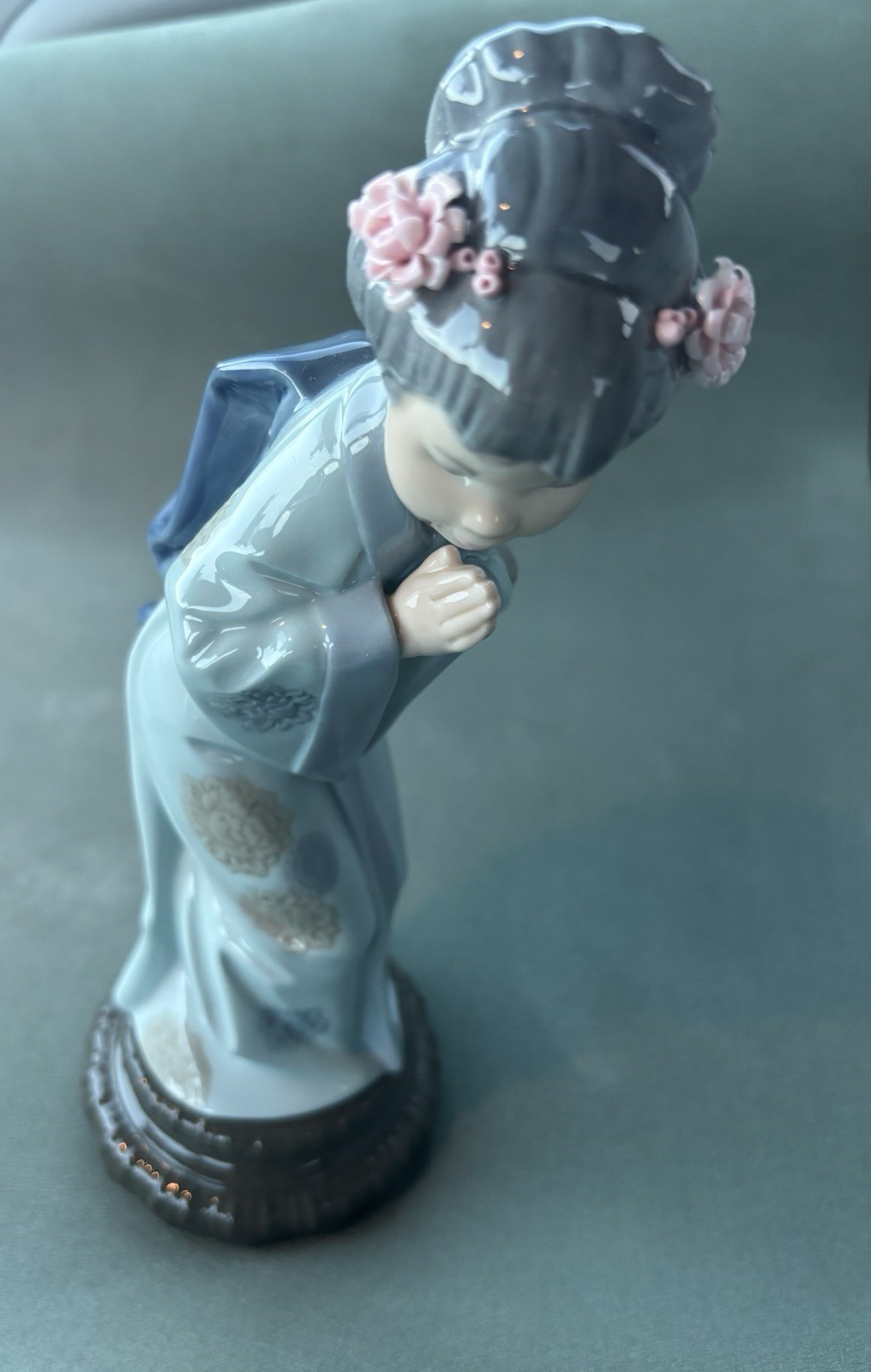 Vintage SAYONARA Lladro #4989 Glossy - Retired - No Box