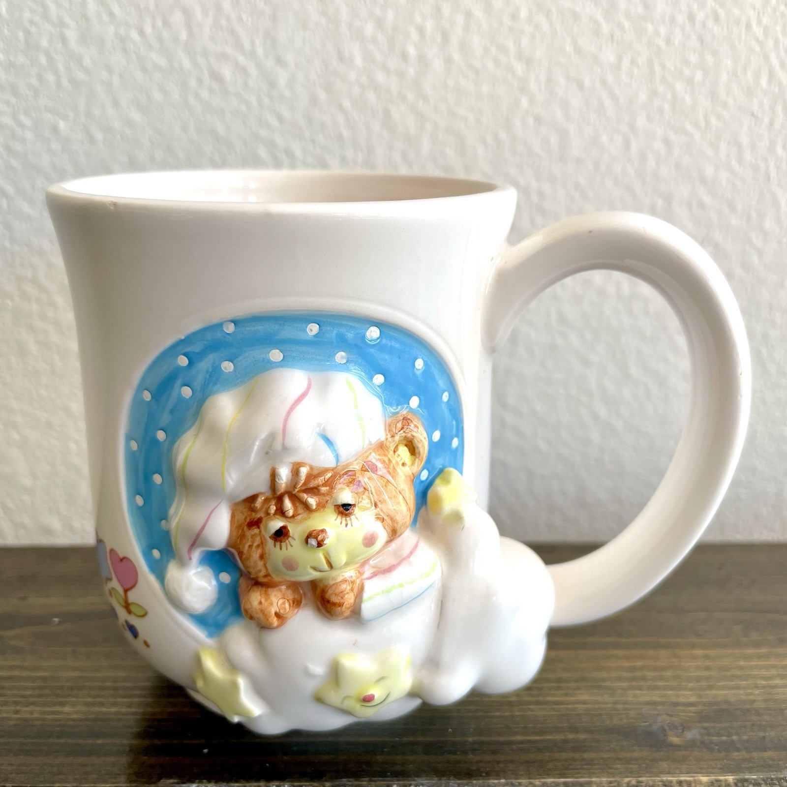 Vintage 3D Teddy Beddy Bear Mug Coffee Tea Hot Chocolate RARE Vintage 3D Teddy Beddy Bear Mug Coffee Tea Hot Chocolate RARE