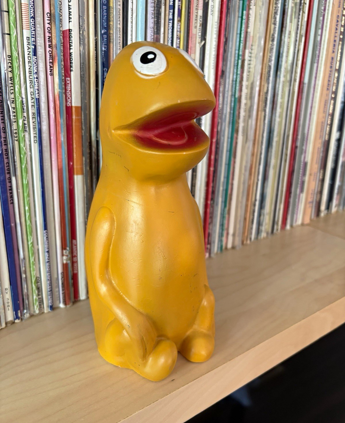 1958 Jim Henson Wilkins Coffee Hand Puppet – First Muppet Toy – Rare Vintage