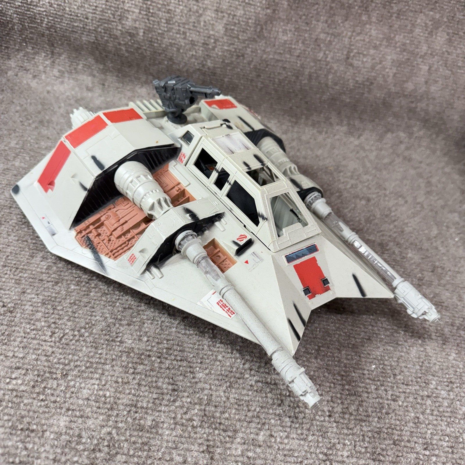 1996 Star Wars Power of the Force Electronic Rebel Snowspeeder Incomplete Hasbro