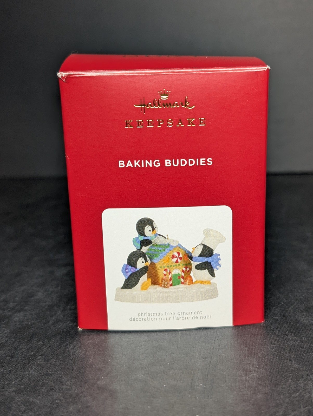Hallmark Keepsake Christmas Ornament 2021, Baking Buddies Penguins (1899QGO1665)