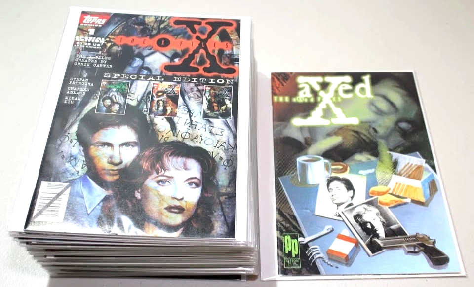 (43) X-Files Comics Books Topps 1-41 The Axed Files #1 Some Special Edition NM