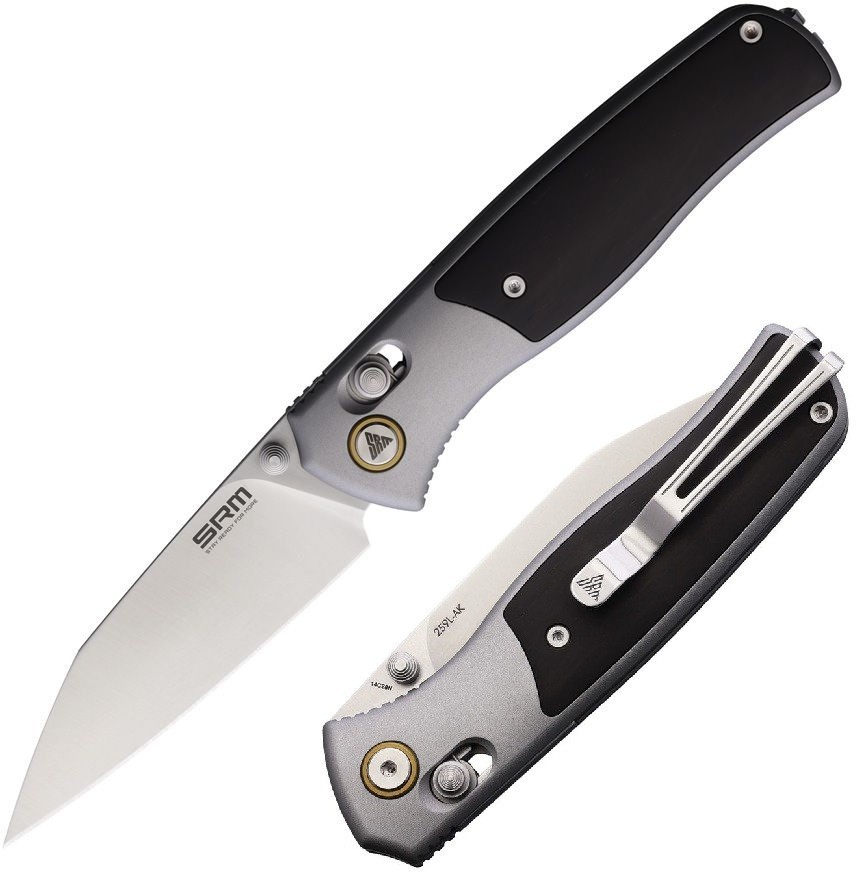 SRM Knives Medal Folding Knife 3.25\