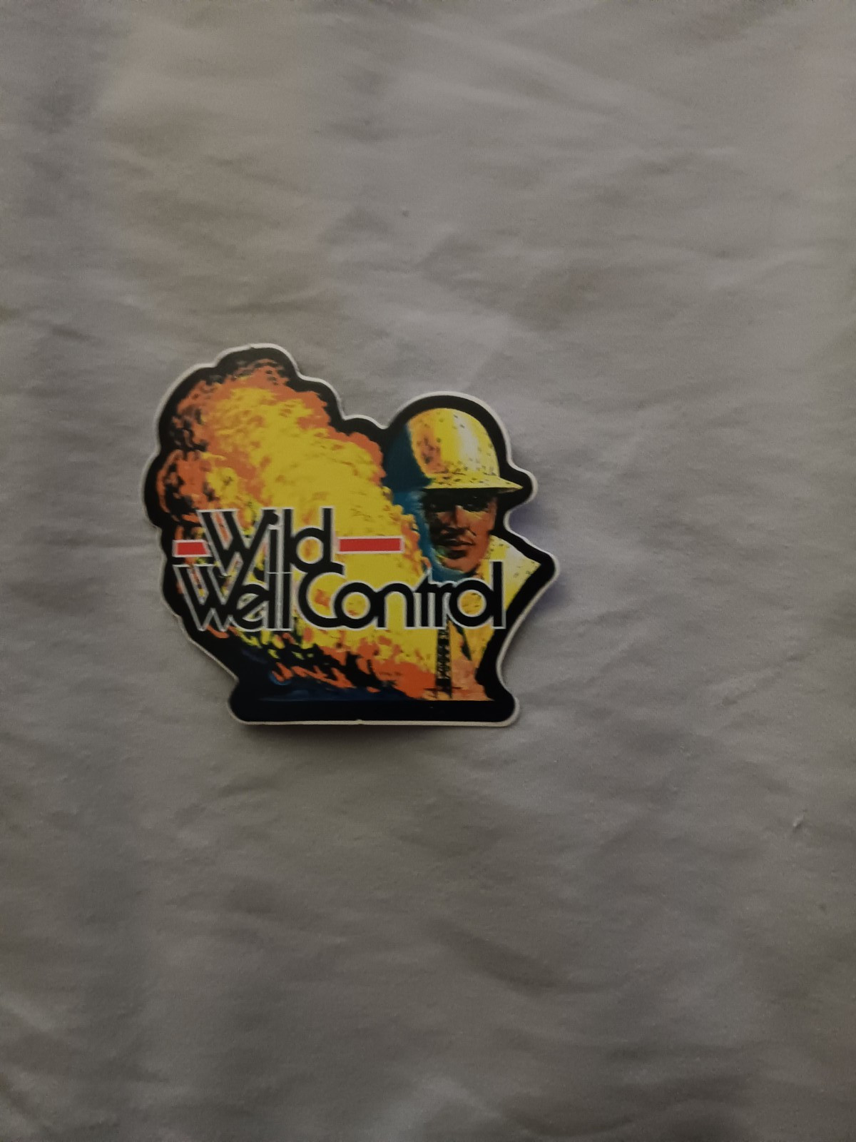 oilfield sticker  Wild well control ( joe bowdens face)