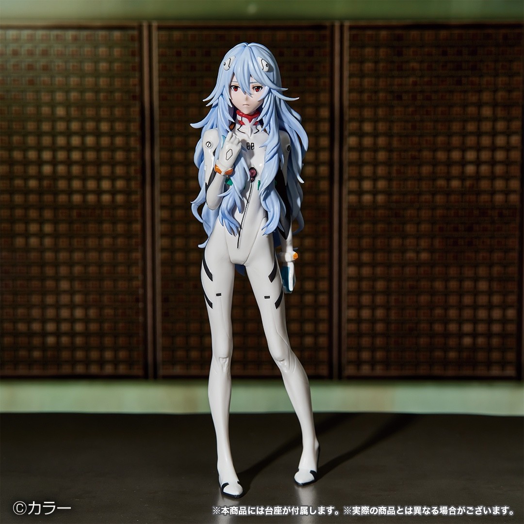 Japan Neon Genesis Evangelion Unit 01 VS 13 Mega Impact Rei Ayanami Figure NEW