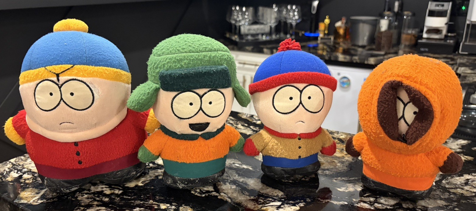Vintage 1998 South Park Plush Set Vintage 1998 South Park Plush Set