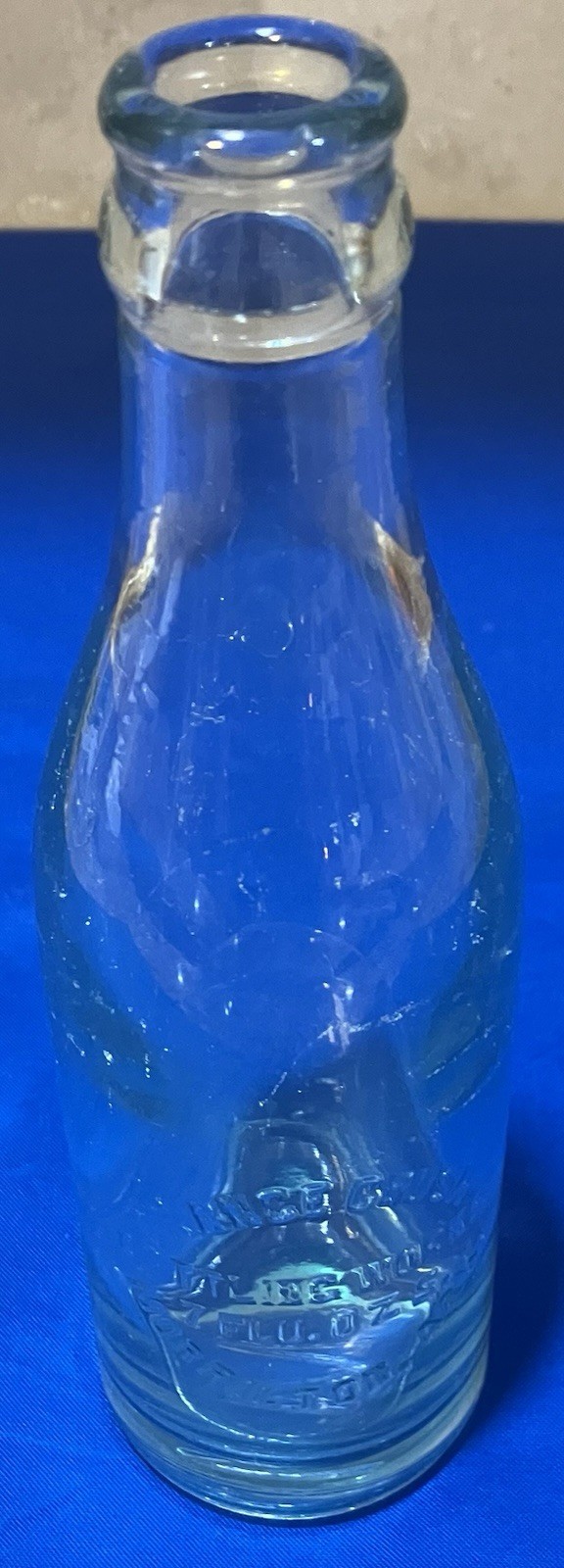 RARE Orange Crush Soda Pop Slugplate Bottle ATTIC FIND MORRILTON ARKANSAS 1920\'s