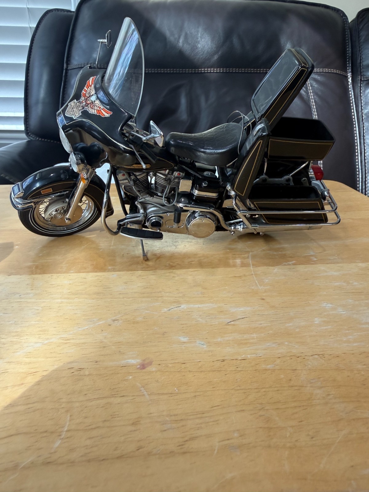 1976 Harley Davidson Electra Glide Franklin Mint diecast from Dad’s Collection