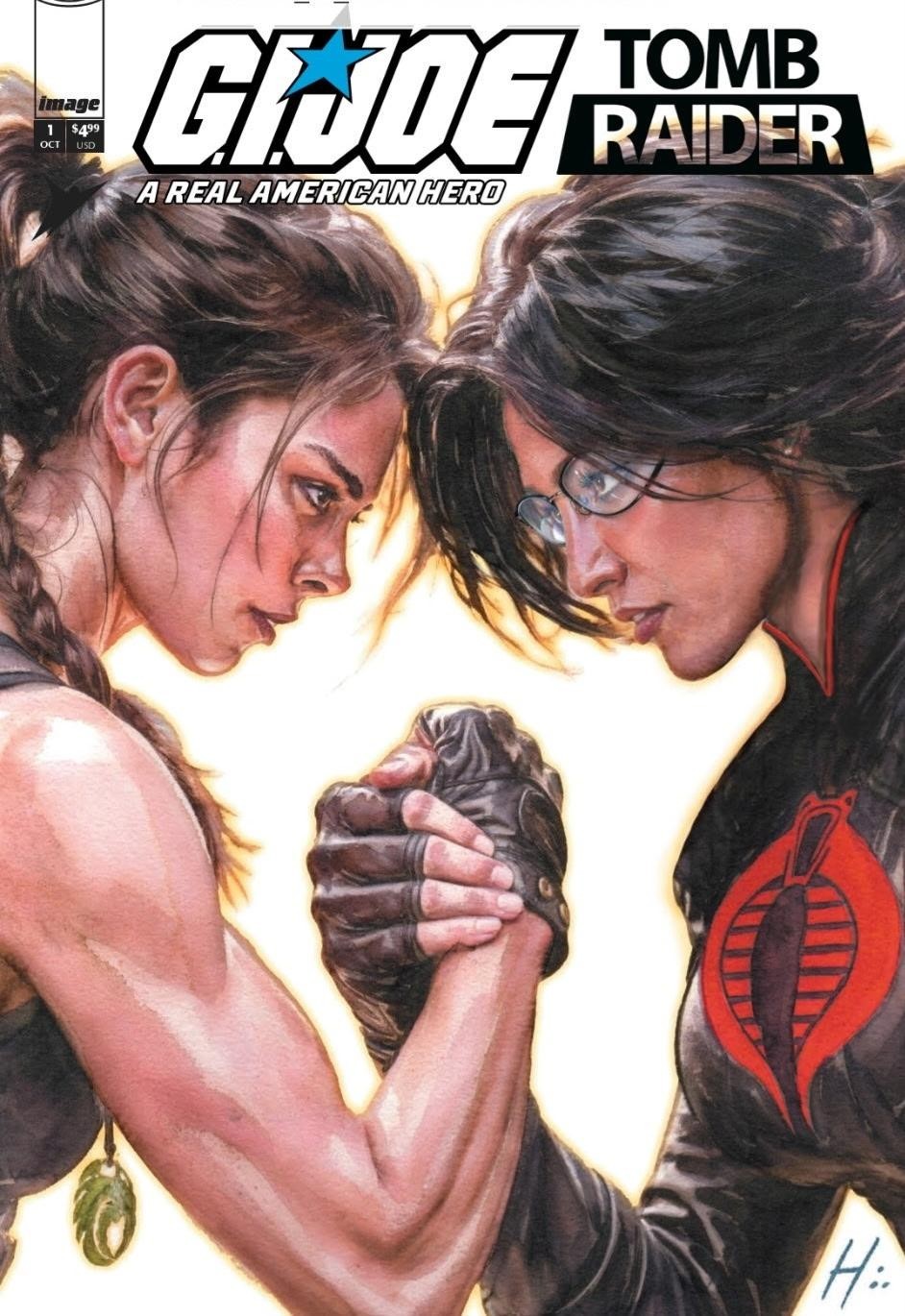 Gi Joe X Tomb Raider #1 Variant by Brian Haberlin NYCC Pre-sale NM+
