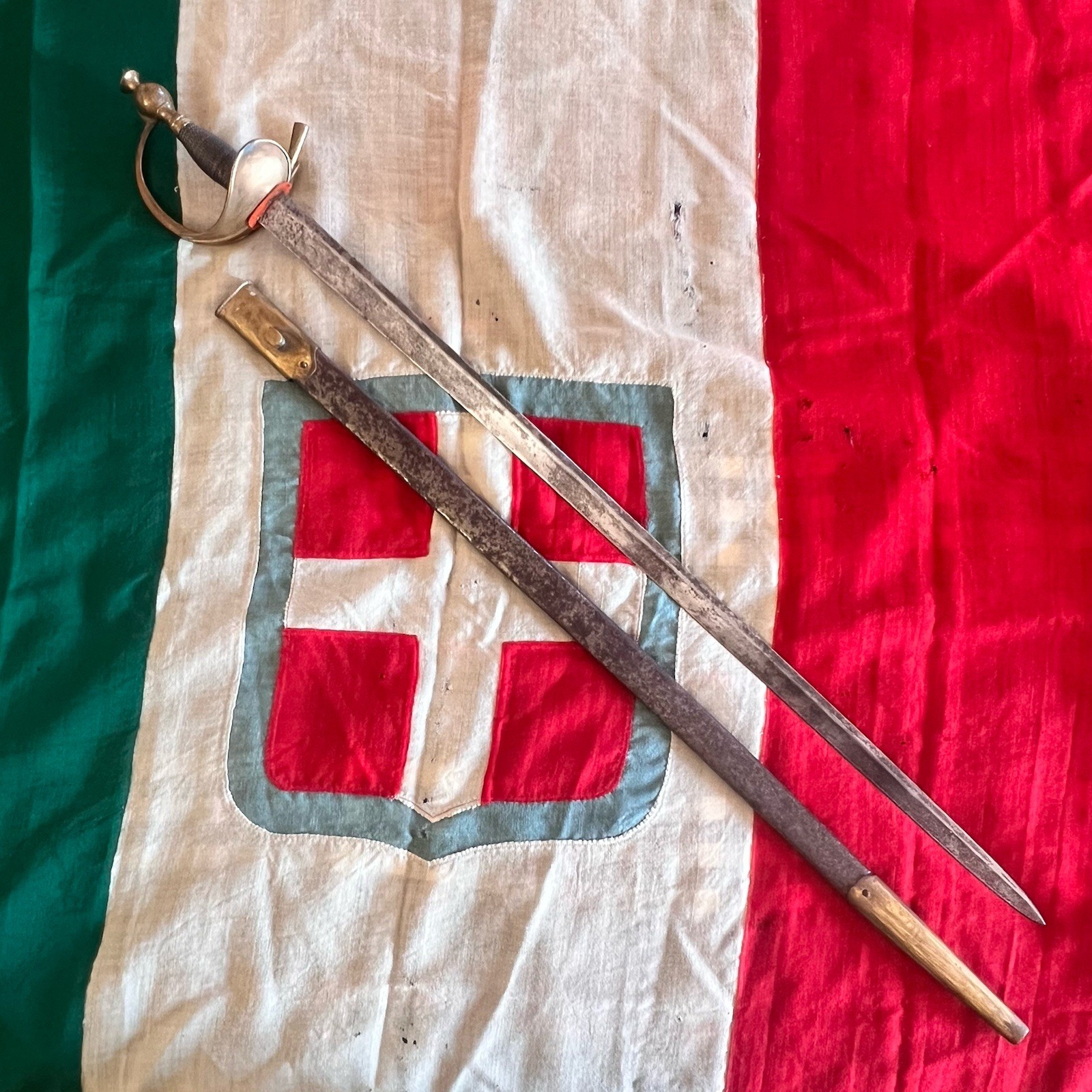Antique 1833 Italian “Albertina” Sword Kingdom Of Sardinia Napoleonic Era Italy