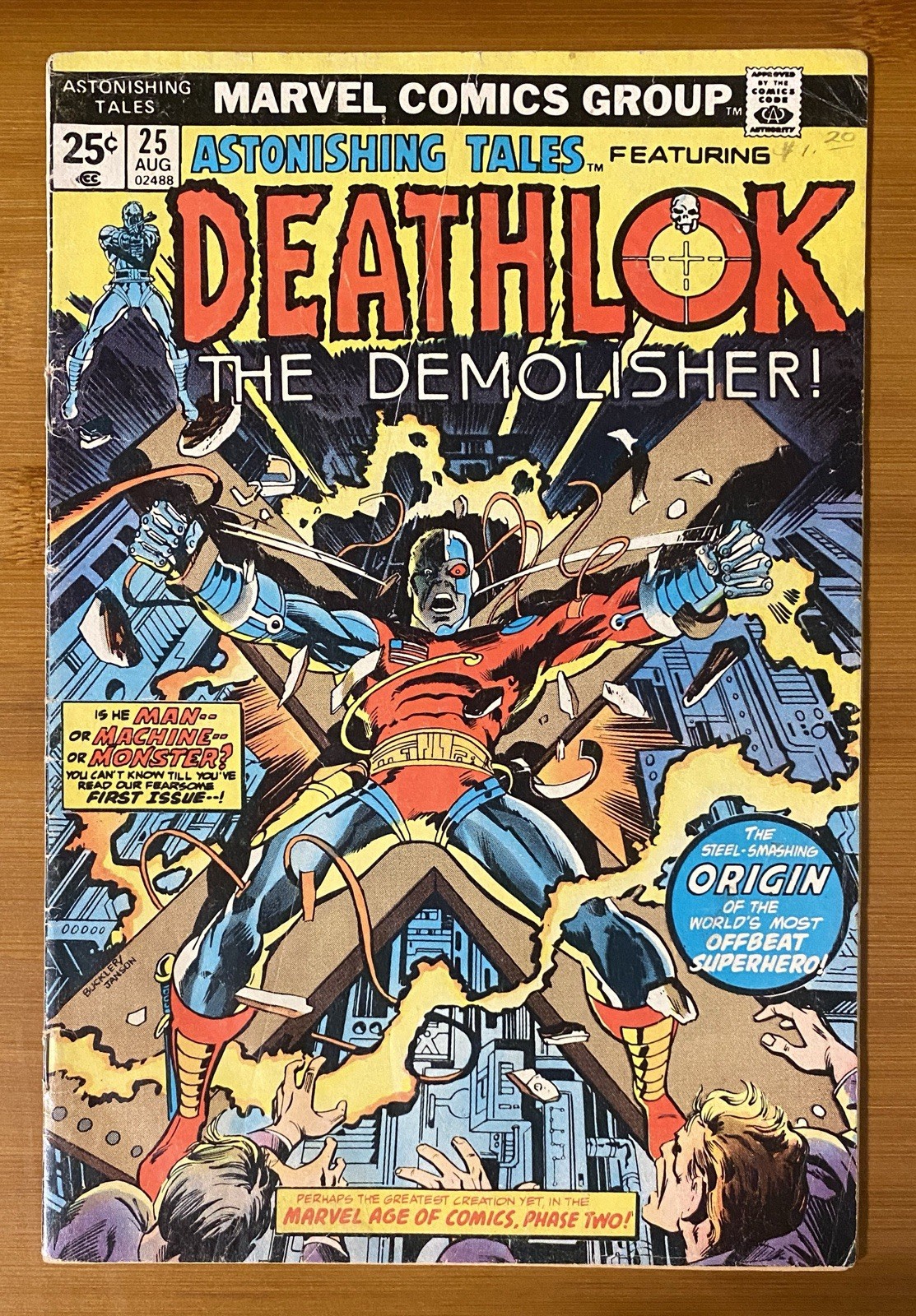 Astonishing Tales #25 | 1st Deathlok | Marvel 1974 | G/VG Astonishing Tales #25 | 1st Deathlok | Marvel 1974 | G/VG