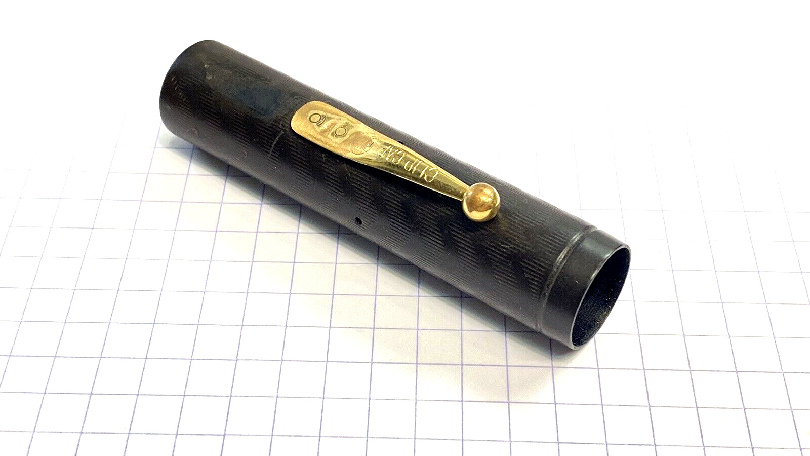 VINTAGE WATERMAN 55 FOUNTAIN PEN CAP IN BCHR MADE IN USA AVERAGE CONDITION