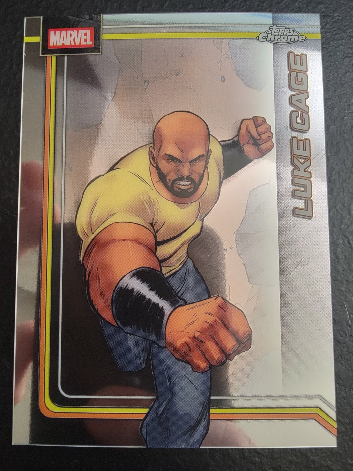 2026 Topps Chrome Marvel Luke Cage #072 Base Card