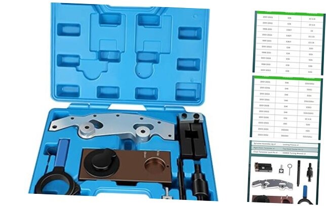 Double Vanos Special Timing Locking Tool Kit Fit for BMW M52TU M54 M56