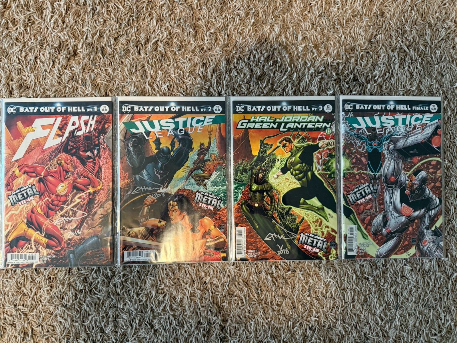 Bats Out of Hell Comic Series (Full Story) - Signed by Ethan Van Sciver - #4/25