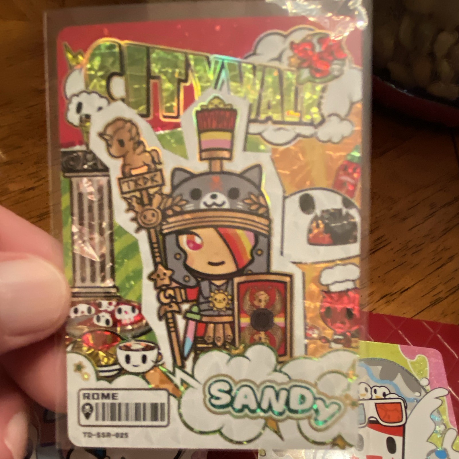 tokidoki x Kaiju Sandy Rome Card English TD-SSR-025