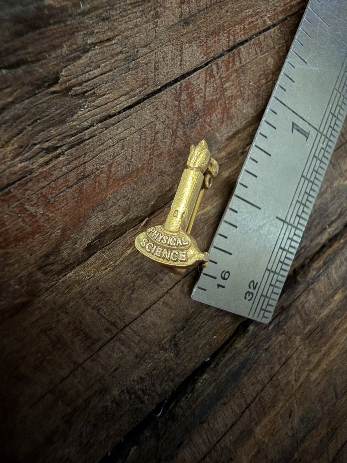 Antique 1920’s Wilson College Chambersburg PA 10K Gold Pin for Physical Science